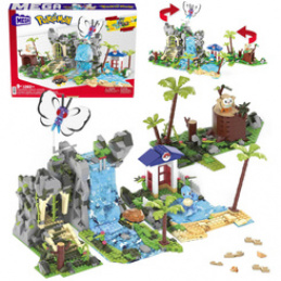 Mattel Zestaw MEGA Pokémon klocki 1362-ele + 4 figurki Pokemonów ZA6035 uniwersalny