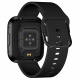 Garett GRC STYLE Smartwatch Schwarz mit schwarzem Silikonarmband