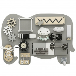 B70B DREWNIANA TABLICA MANIPULACYJNA      SŁOŃ