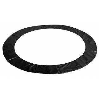 Aga Trampolin Randabdeckung Federabdeckung mit innerem Netz 305 cm 10 ft Schwarz, Randschutz, Trampolinzubehör, Federabdeckung für Trampolin