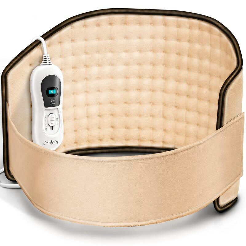 Tresko Heizkissen für Bauch und Rücken Beige