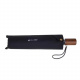 Klappschirm Malatec 105 cm, Holzgriff Schwarz