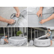 Bestway Whirlpool Lay-Z-Spa PARIS für 4 - 6 Personen 60013