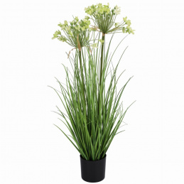 Trawa w doniczce sztuczna zielona - 80 cm Trawa w doniczce sztuczna zielona - 80 cm