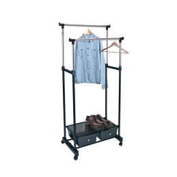 U1E WIESZAK STOJAK NA UBRANIA + SZUFLADY