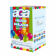 Aga4Kids Helium Balloon Gas für ca.50 Luftballons Grün/Blau/Rosa