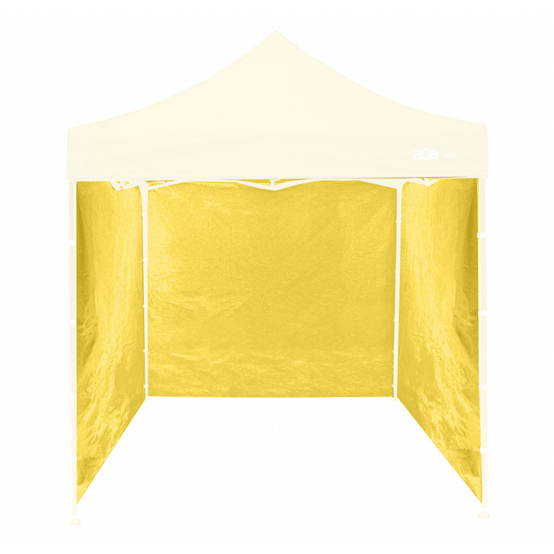 Aga Seitenwand zum Verkaufsstand 3x3m Gelb