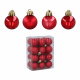 Aga Weihnachtskugeln MIX 3cm 24 Stück Rot