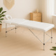 Aga Massageliege aus Aluminium MR7150 Weiss