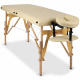 Habys Holz-Massageliege Beige