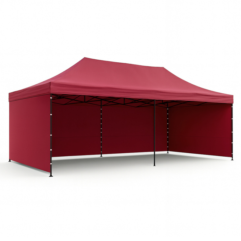Aga Scherenzelt PARTY 3x6m Weinrot