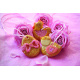 Silikomart Backform 9-teiliges Set Rosa