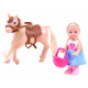 Anlily Kiki Liebespuppe mit Pony ZA2808