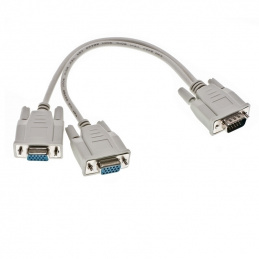 K724A KABEL VGA NA 2XVGA M-F
