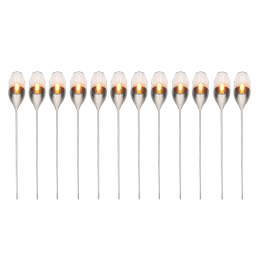 Kynast Garten LED Solarleuchte Fackel 112 cm 12 Stk.
