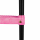 Aga Leiter für Trampolin 305 - 430 cm Schwarz/Rosa
