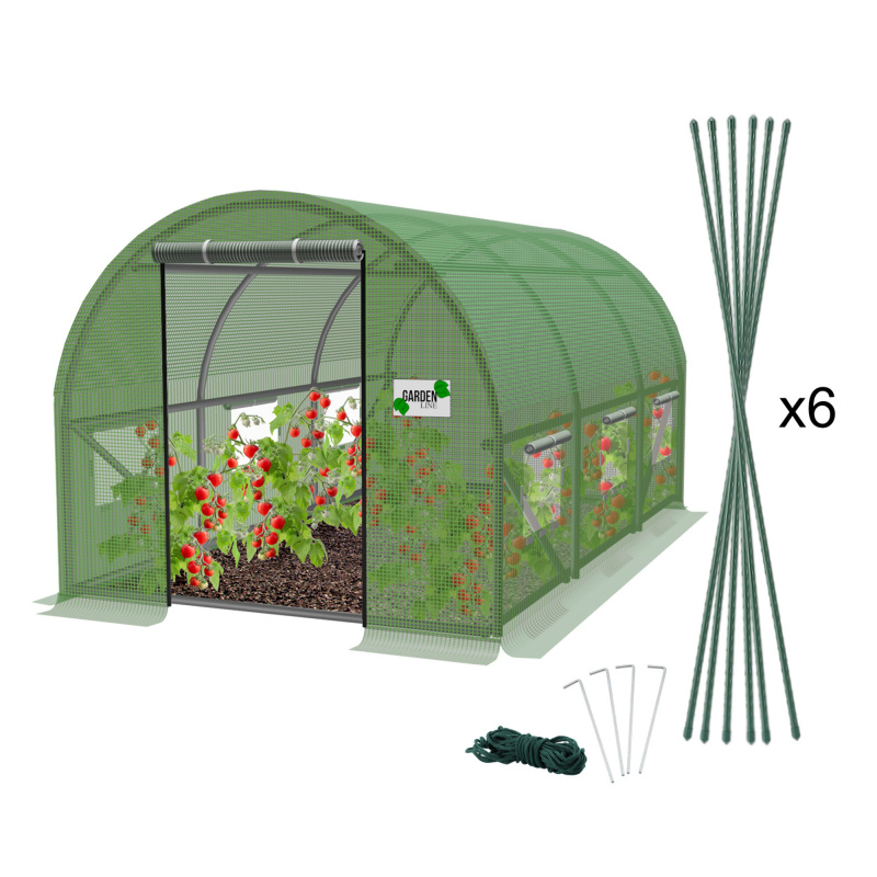 Aga Garten Folientunnel TUN5552 3x2x2 m