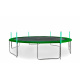 Aga SPORT PRO Trampolin 460 cm Dunkelgrün + Schutznetz + Leiter + Schuhtasche