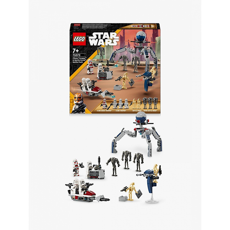 LEGO® Star Wars™ 75372 Clone Trooper™ & Battle Droid™ Battle Pack