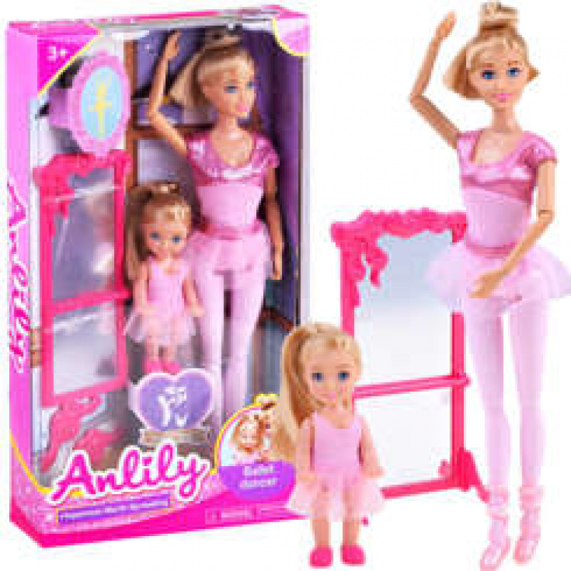 Anlily Ballerina Puppe mit Zubehör ZA3487