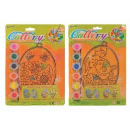 Witrażyki do malowania wielkanocne