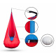 Aga Hängehöhle, Hängesessel, Hängematte Outdoor, Hängesack, Rot / Blau