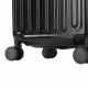 Aga Travel Kofferset 3-teilig MR4668 – ABS+PC Hartschalenkoffer, Doppelrädern, Teleskopgriff, leicht, robust, TSA-Schloss, 360° Rollen, Trolley, Handgepäck 33/63/93L, Schwarz