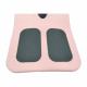 Aga Kinder Schlitten DS494 Rosa, Stabile Bob-Kinderschlitten aus Kunststoff, stabiler Griff, schöne und hochwertige Schneeschlitten, Bobs für Kinder