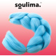 Haar Canel synthetische Zöpfe Ombre blau ISO