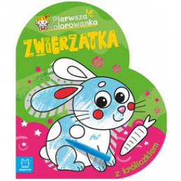 Aksjomat Zwierzątka. Kolorowanka z króliczkiem KS1183 uniwersalny