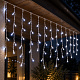 Linder Exclusiv Weihnachtsbeleuchtung Regen 160 LED Kaltweiß