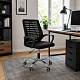 Aga Ergonomischer Bürostuhl Schreibtischstuhl,Drehstuhl MR2078 Schwarz