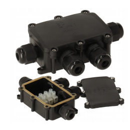 Elektrischer Kasten mit Stiften 4x IP68