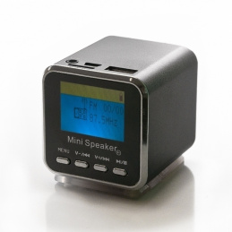 K726E MINI GŁOŚNIK LCD SD RADIO USB