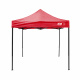 Aga Pavillon, Pop-up-Pavillon, Partyzelte, Faltpavillon  3x3m Rot