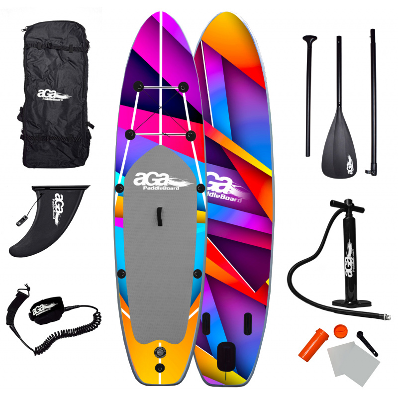 Aga Stand Up Paddle Board, SUP Board Set MR5018FH 320x81x15 cm mit Rutenhalter, Paddelboard, SUP, Surfboard