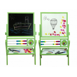 Aga4Kids Doppelseitige Kindertafel TZ Grün