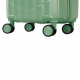 Aga Travel Gepäck-Sets Kofferset Hartschale Koffer Reisekoffer Set 3 teilig Hartschalenkoffer Rollkoffer Set mit TSA Schloss und 4 Rollen MR4669 Grün