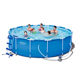 Bestway Steel Pro Frame 4,27 x 1 m 56422 + Kartuschenfilterung