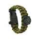 Armband Multifunktionales Survival - Grün