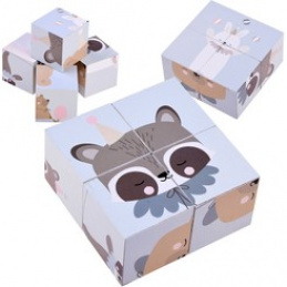 Holzwürfel-Puzzle ZA4114