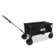 Aga Gartenwagen 80 kg belastbar, klappbar Bollerwagen Handwagen MR4613 Schwarz