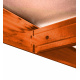 Aga Metallregal 180x90x40 cm 5 Böden Blau/Orange