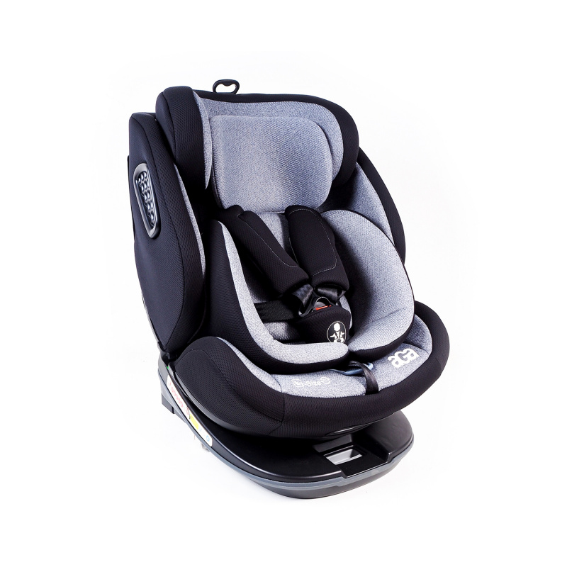 Aga Autositz i-Size 360° 0-36 kg Schwarz/Hellgrau