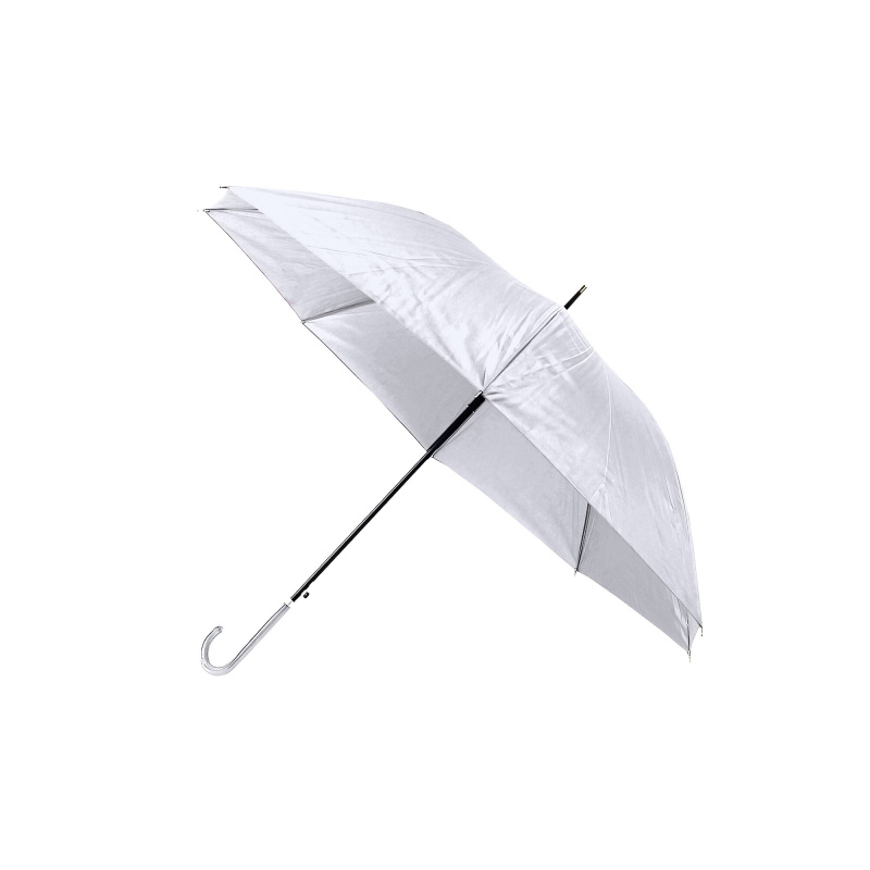 Aga Regenschirm, Klappschirm mit Automatik-Öffnung,  105 cm Grau, Stockschirm