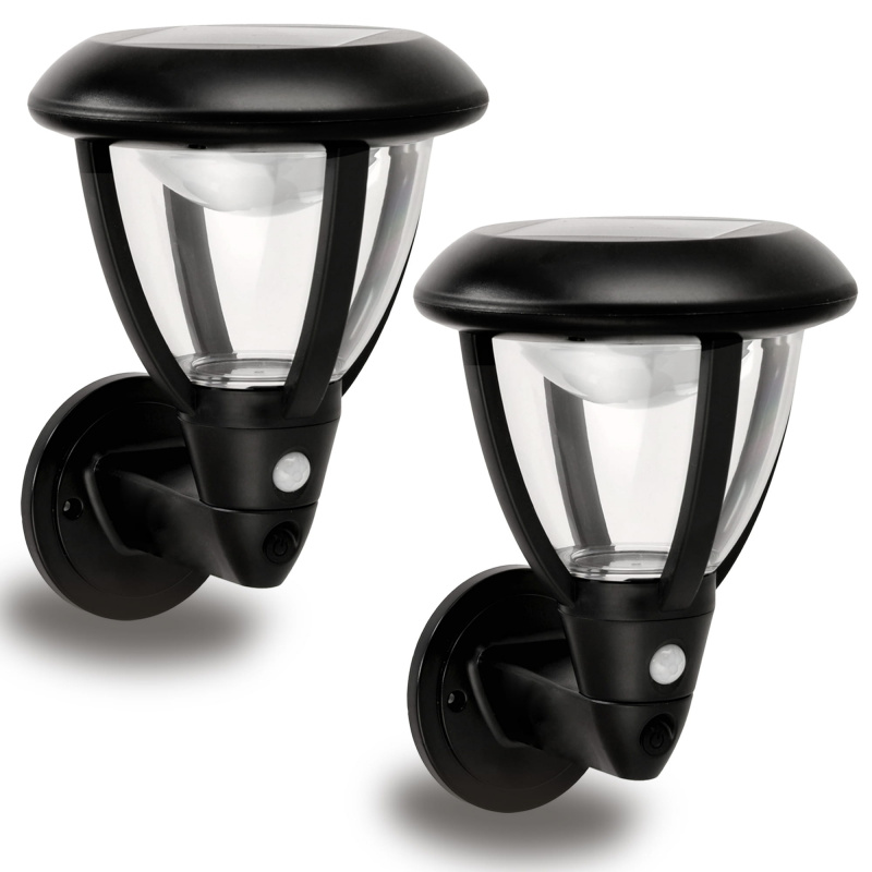 2x LED solární nástěnné svítidlo IP44