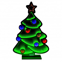 LD14 LED 3D CHOINKA ŚWIECĄCA DEKORACJA    BOMBKI