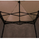 Aga Pavillon, Pop-up-Pavillon, Partyzelte, Faltpavillon  3x3m Braun