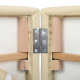 Habys Holz-Massageliege Beige
