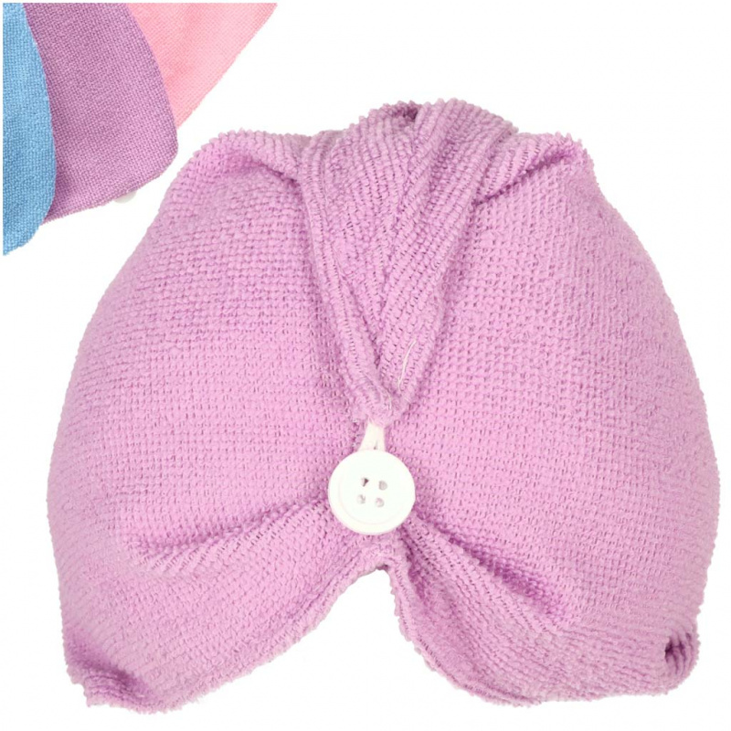 Aga-Handtuch für Haare - Mikrofasermischung in verschiedenen Farben